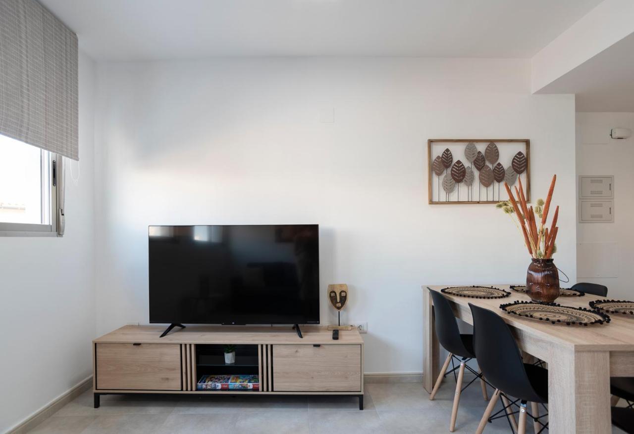 Nuevo Y Moderno Apartamento Con Aire Acondicionado - El Cid 4 Бурриана Экстерьер фото