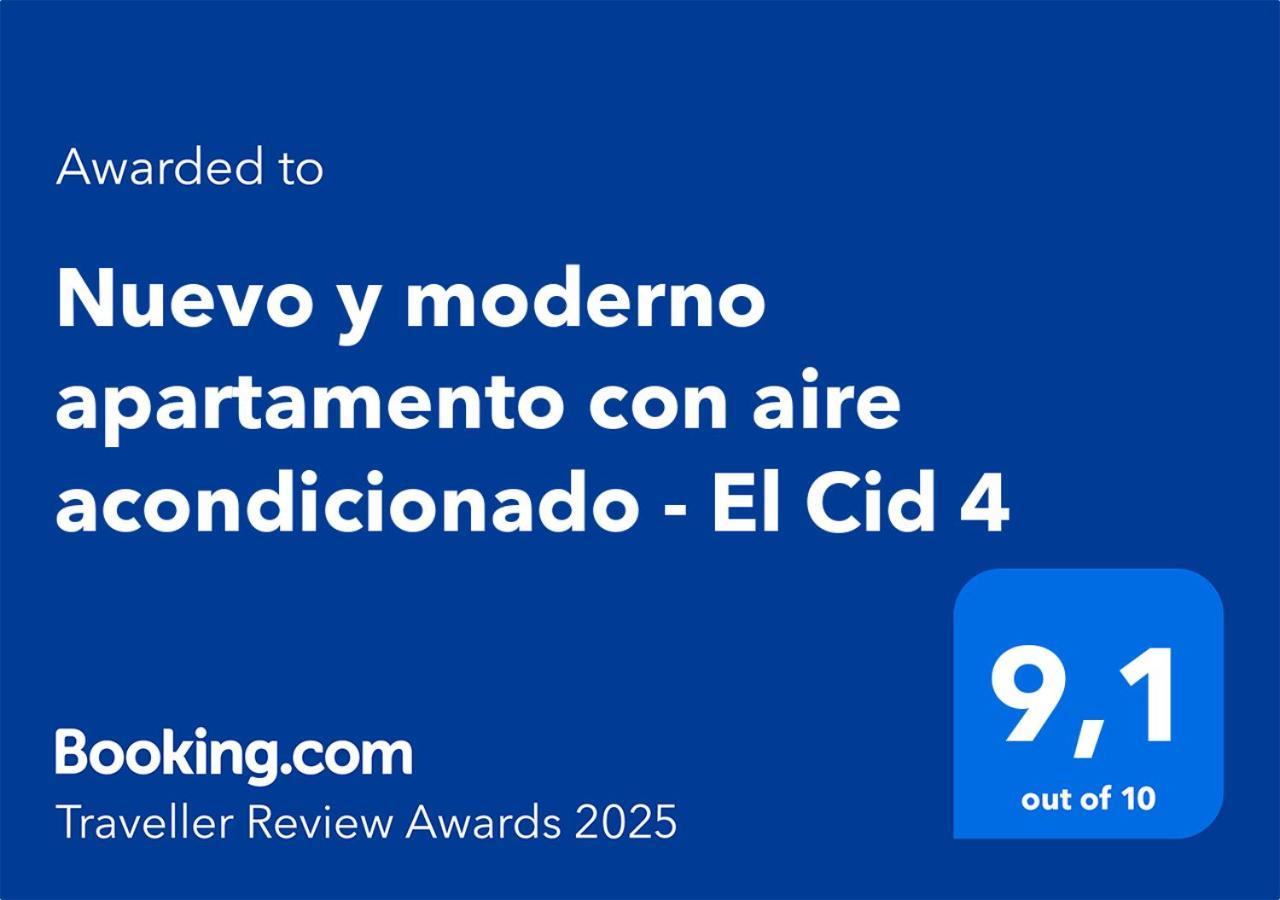Nuevo Y Moderno Apartamento Con Aire Acondicionado - El Cid 4 Бурриана Экстерьер фото